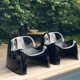 Toga armchairs by Sergio Mazza