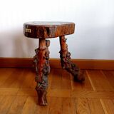 Brutalist vine stock stool