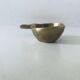 Apple-shaped pocket ashtray
