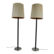 A Pair Of “Flet” Floor Lamps by Jo Hammerborg for Fog & Mørup, Denmark – 1960s