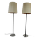 A Pair Of “Flet” Floor Lamps by Jo Hammerborg for Fog & Mørup, Denmark – 1960s