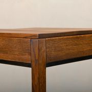 Dutch Modernist Art Deco Amsterdam School side table or bedside table Oak