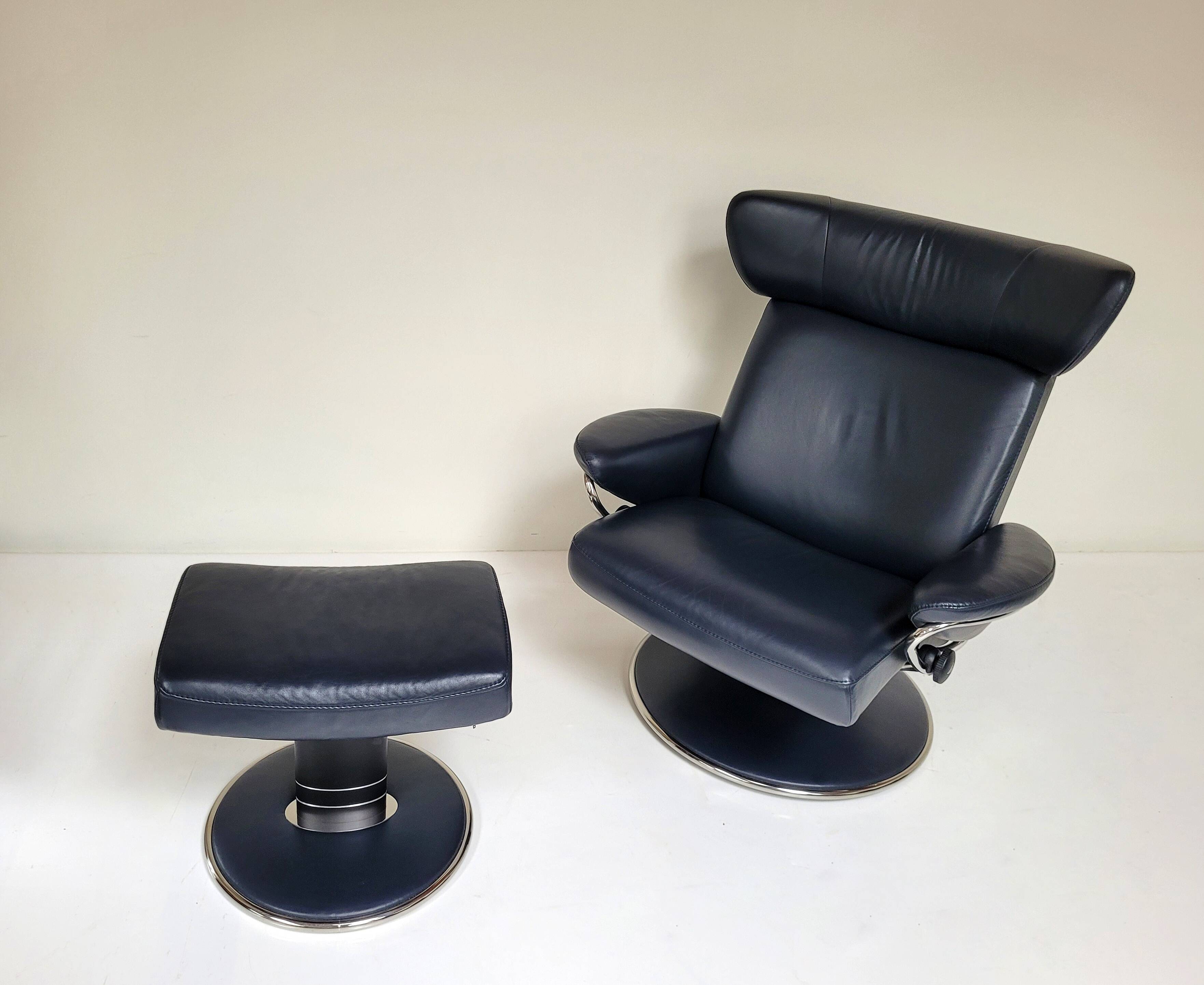 Stressless Jazz relax armchair Large with ottoman