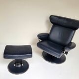 Stressless Jazz relax armchair Large with ottoman