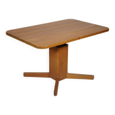 Mid-Century Teak Table by KP Møbler from Denmark, Adjustable Height, 1960s