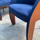 Set of 4 Postmodern Ligne Roset armchairs from the 1980s.