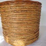 Cache pot en rotin