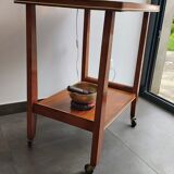 Desserte à roulette vintage