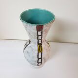 West Germany modernist ceramic vase height 25cm