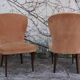Velvet armchairs, 1950s, set of 2