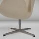 Set of Leather Swan Chairs by Arne Jacobsen for Fritz Hansen, Denmark 2006