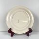 Set de 5 assiettes à dessert Longwy, début XXème siècle, décor floral