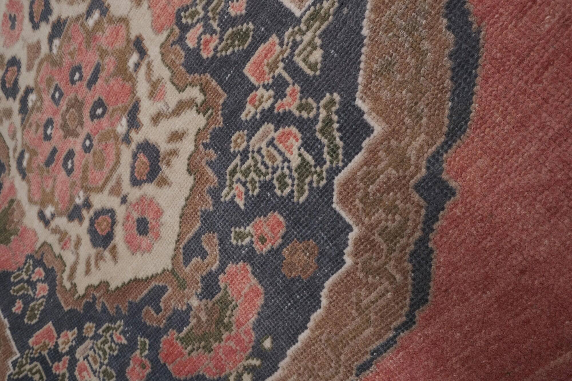Vintage Turkish hallway rug 86x685 cm