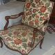 Fauteuil Louis XV d'époque