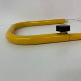 Mid-century design yellow tubular table lamp, 1970’s