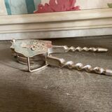 Old lemon silver metal press