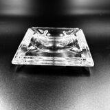 Square crystal ashtray