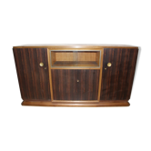 Art Deco period mahogany and macassar veneer sideboard