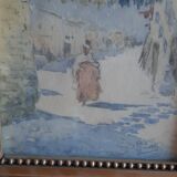 Orientalist watercolor by Fez Bask