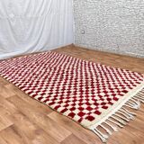Moroccan rug in pure wool 3 x 2 m