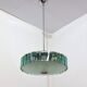 Cut glass pendant chandelier