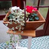 Wooden harvest basket