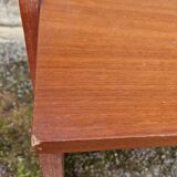 Wood veneer desk, 1970s