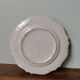 Vintage ceramic plate hand painted flower pattern