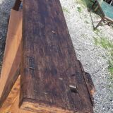 Old Wood Workbench, 1 Drawer and Shelf