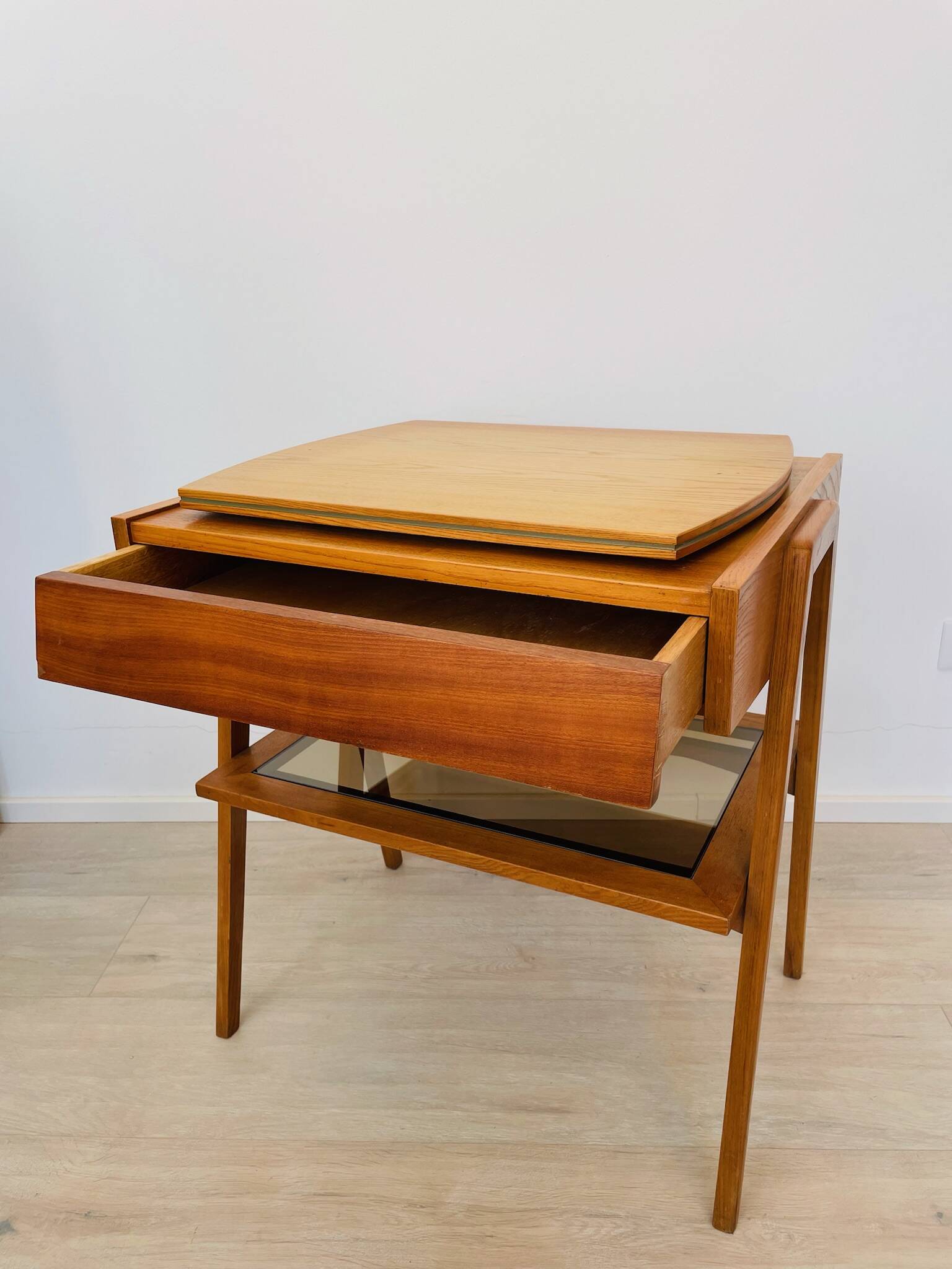 Fully restored Vintage TV Table by František Jirak, 1960’s