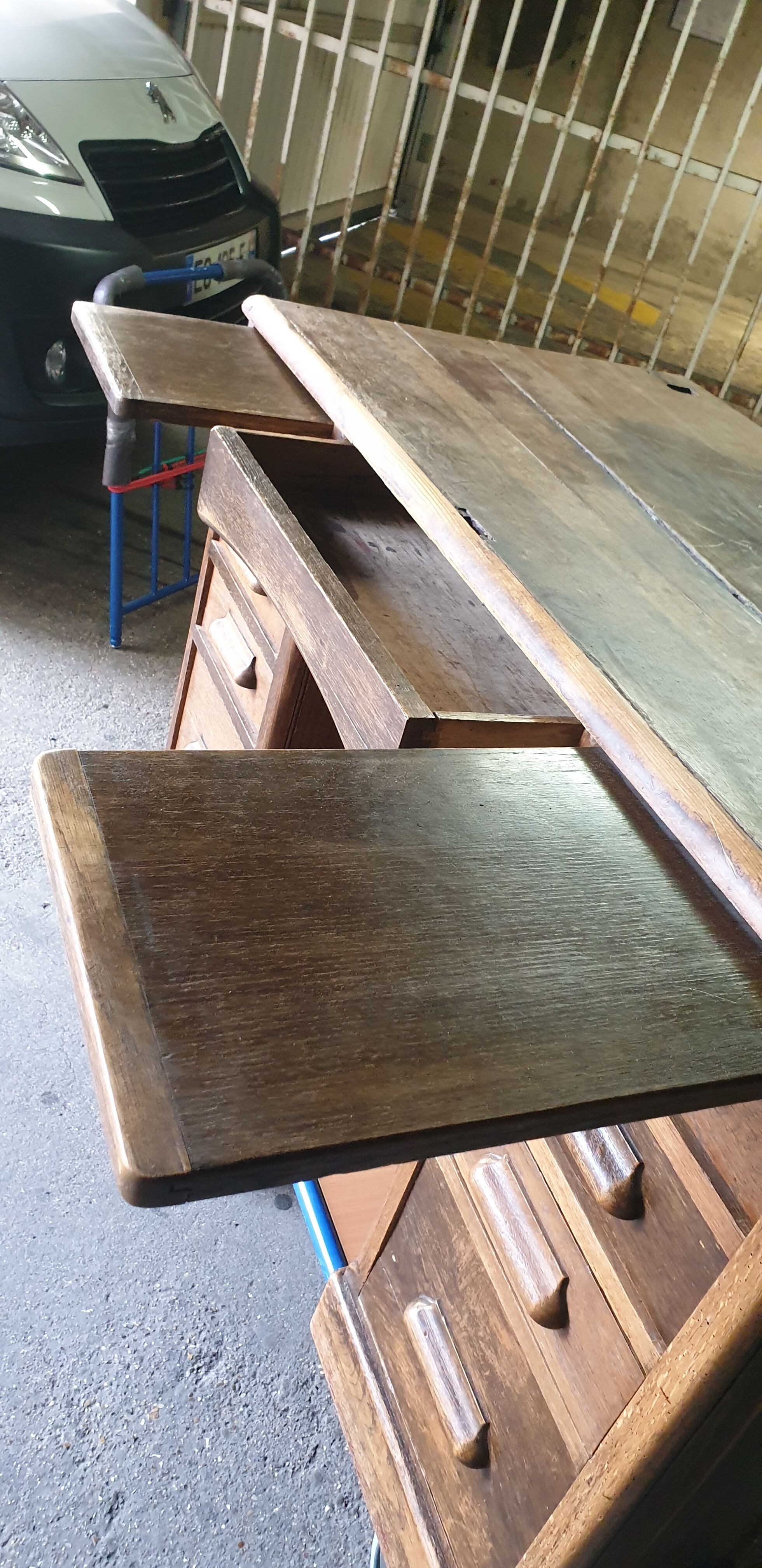 Half-20th oak office