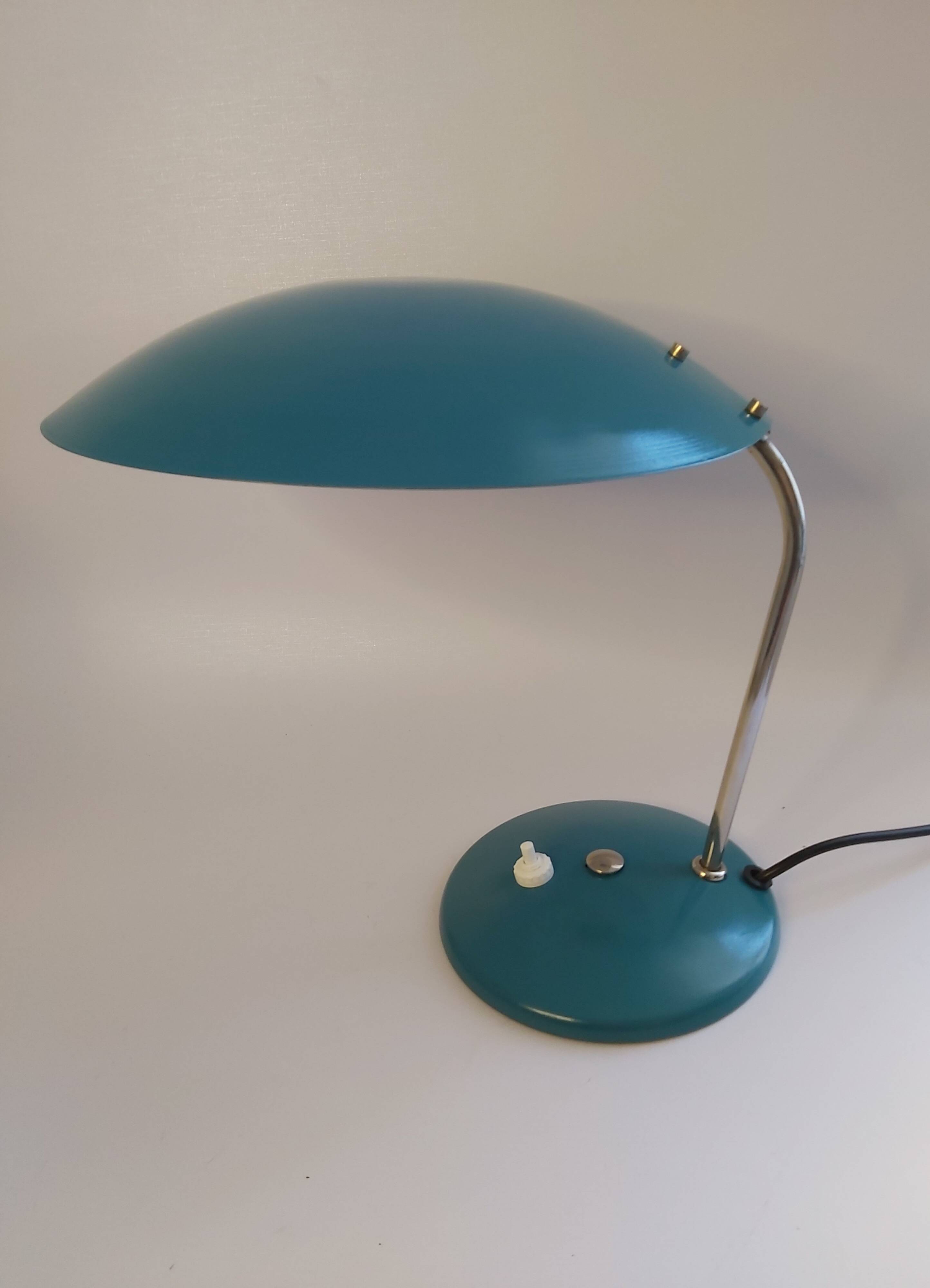 Desk lamp, Meos Warszawa, 1960s.