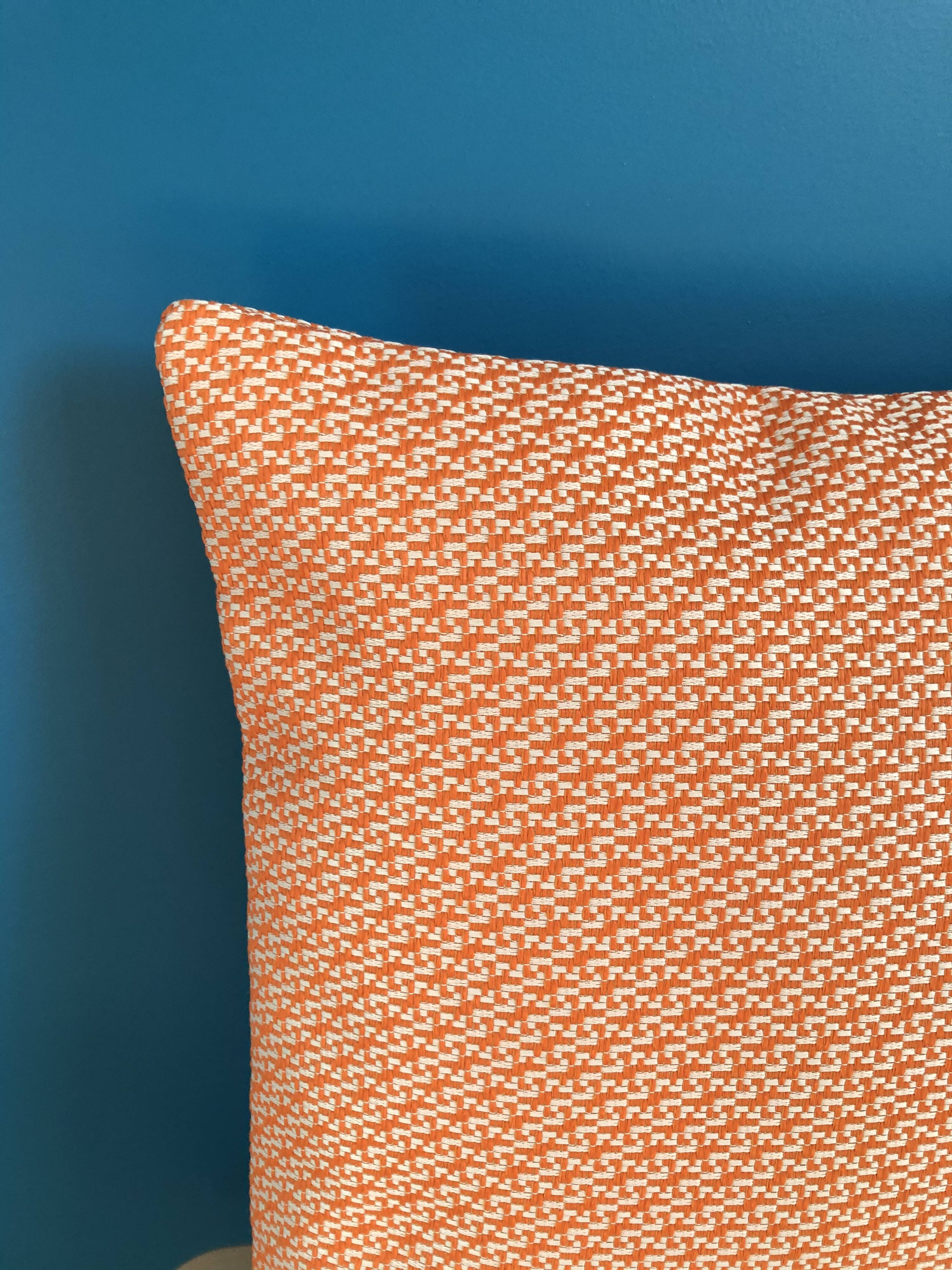 Orange cushion
