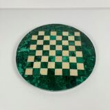 Decorative chess set in malachite, 1950–1970