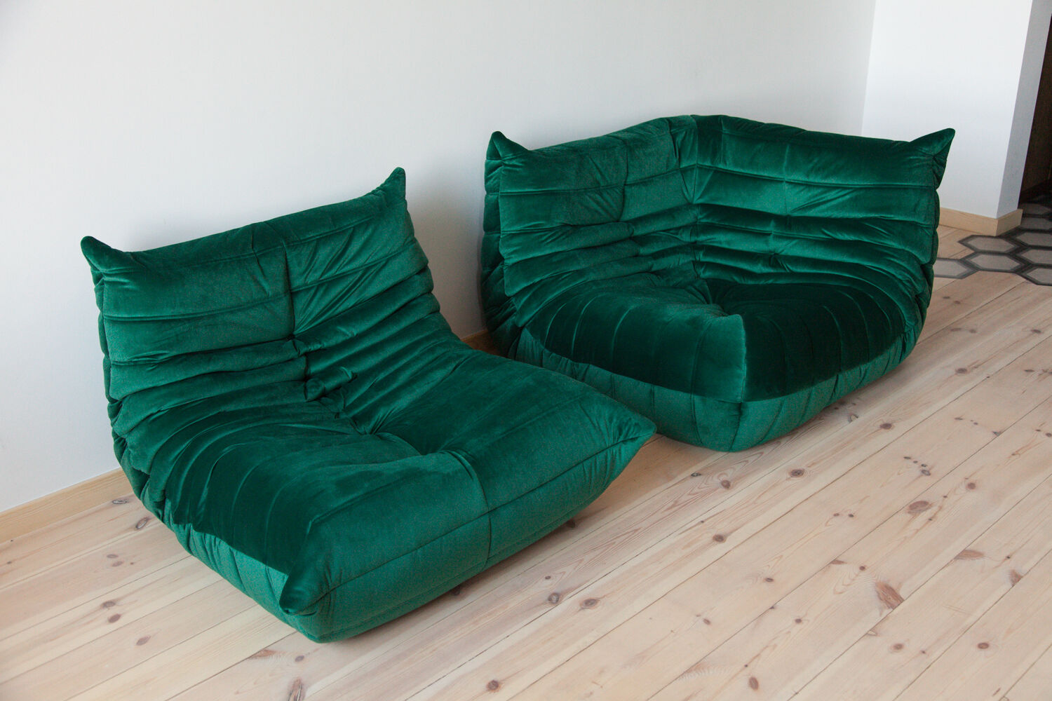 Togo armchairs model designed by Michel Ducaroy 1973