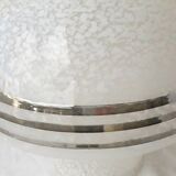 White speckled glass lampshade