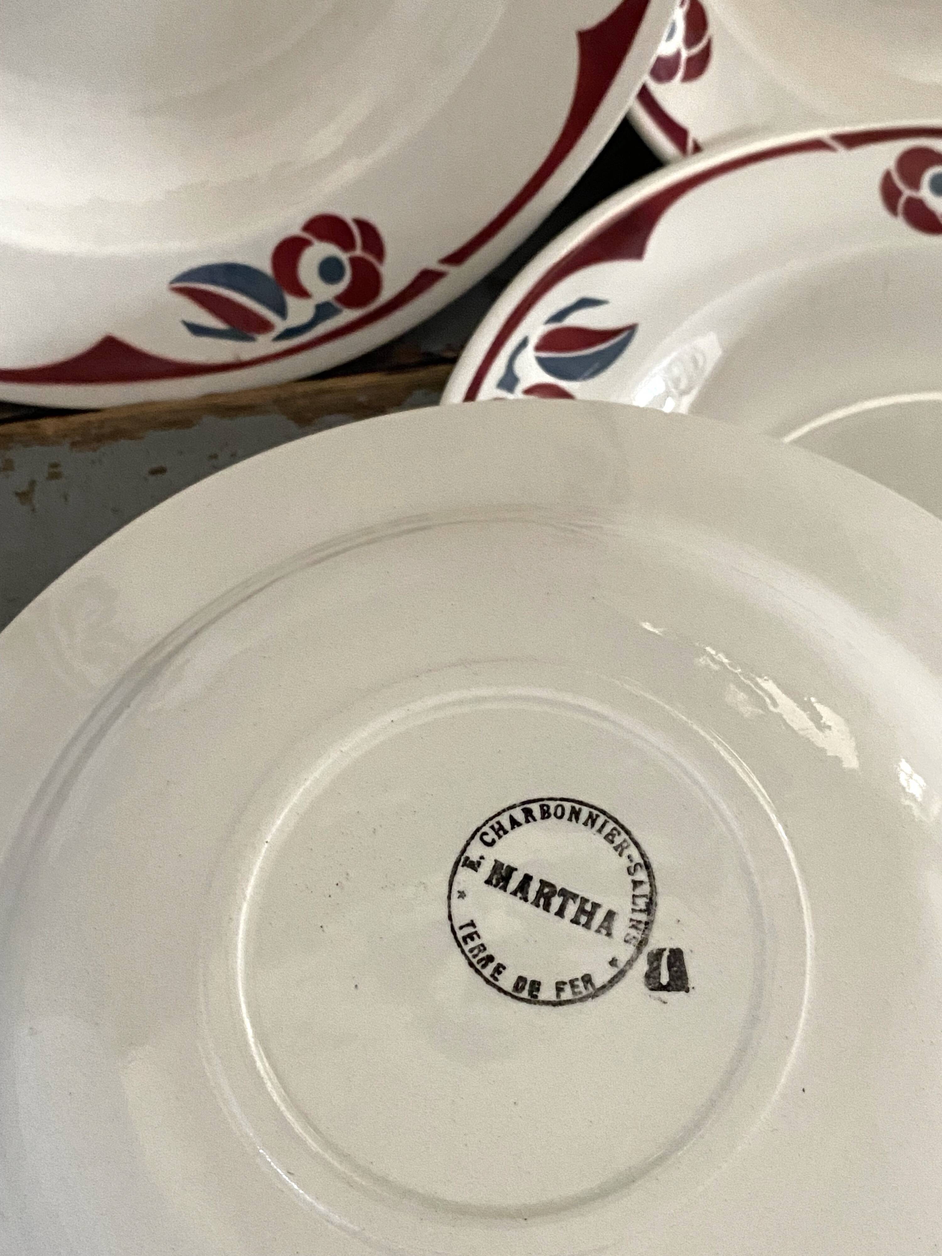 Terre de Fer raw plates