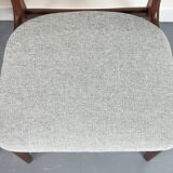 Chaises de salle à manger en teck danois par Schionning & Elgaard, années 1960, ensemble de 4