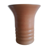 Vase en grès de Bonny France fait main vintage