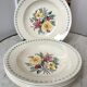 Lot de 6 assiettes creuses Digoin Sarreguemines années 40