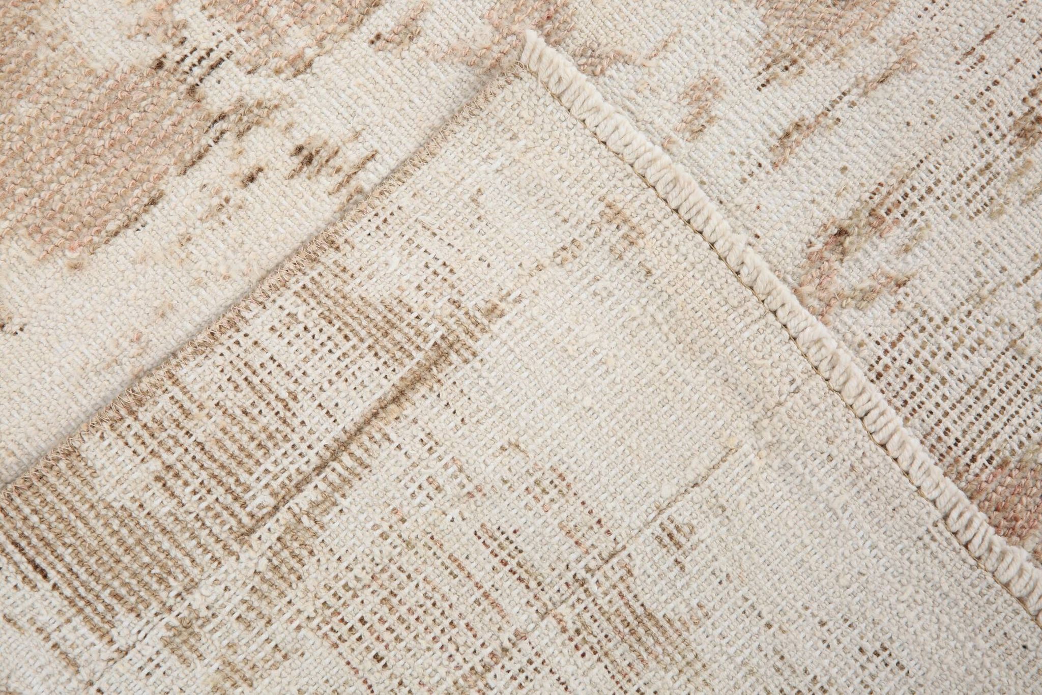 3x11 Rug For Kitchen Brown Beige Turkish Runner Rug, 86x325Cm SK 5286