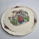Presentation dish, Sarreguemines, Obernai, Décor Henri Loux, 35 cm