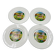 Mirabell Italy naive decorated dessert plates