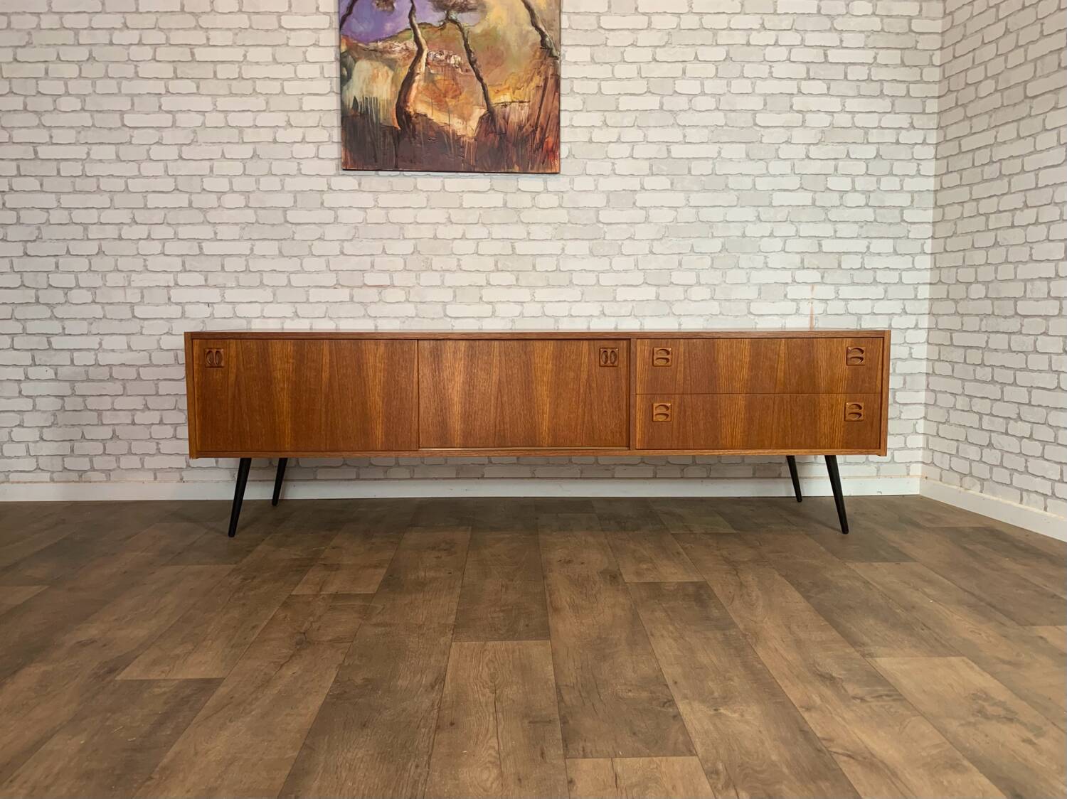 Vintage Scandinavian sideboard 1970