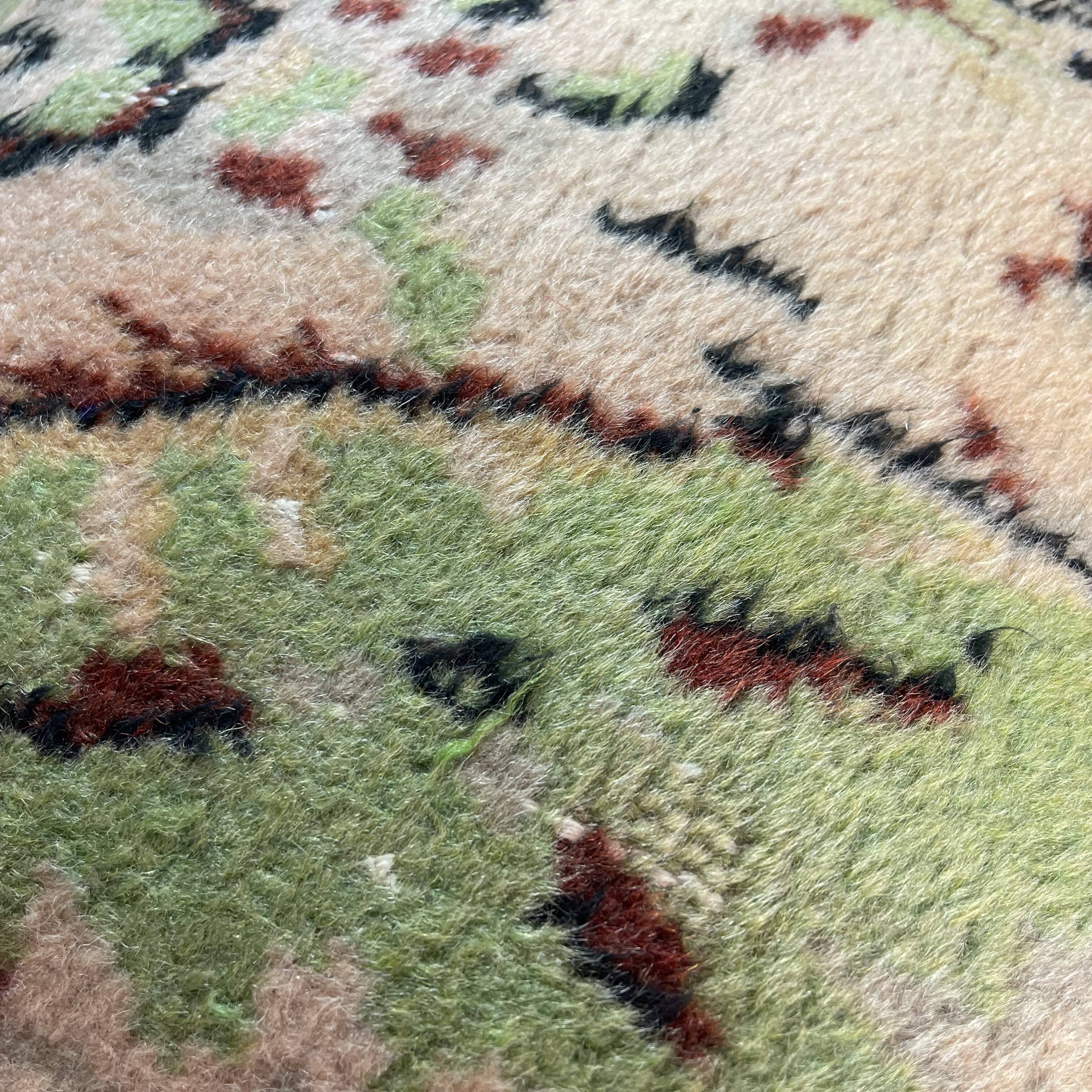 Vintage turkish hand knotted cushion cover, 45 x 45 cm