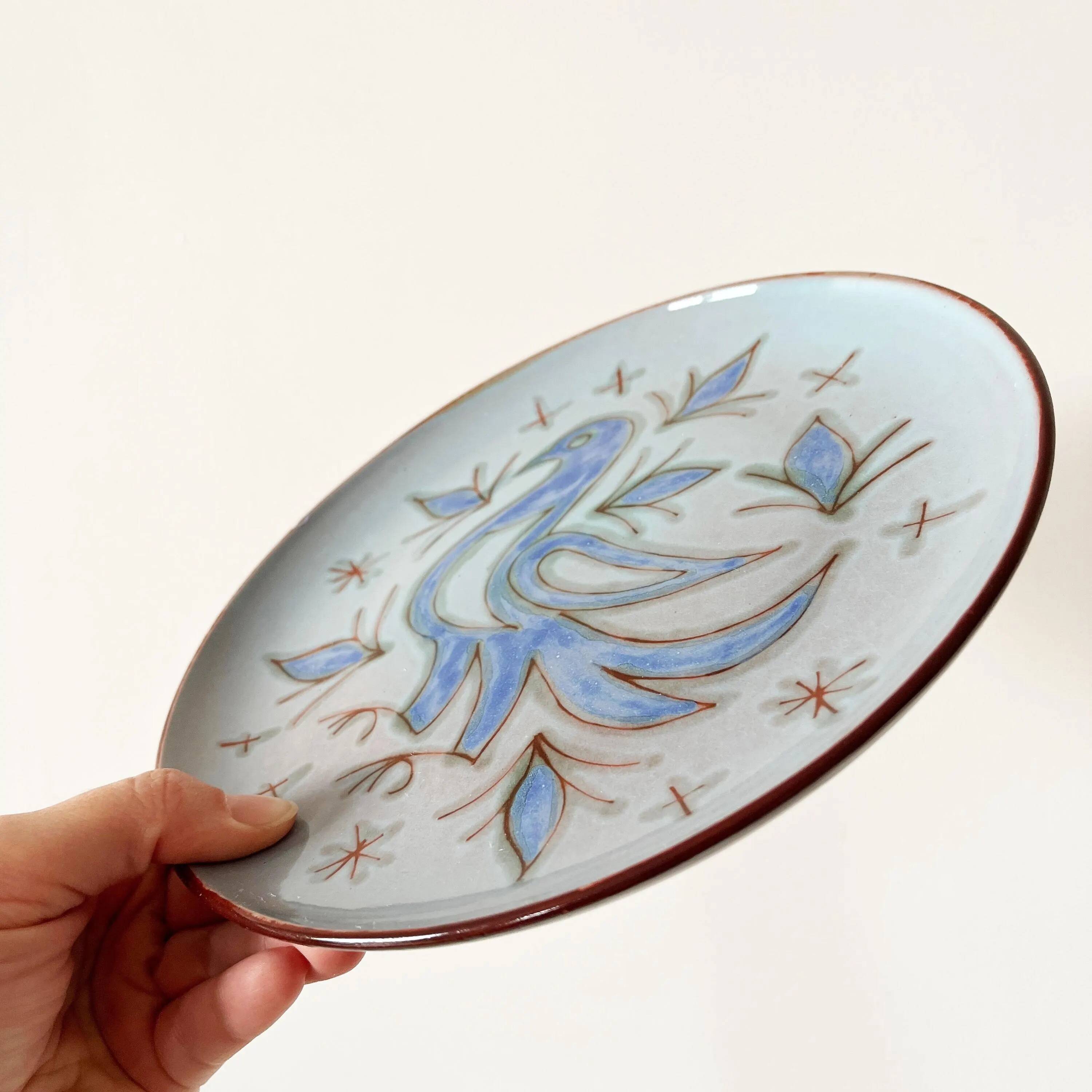 Decorative ceramic plate or bowl Paul Bay 1970