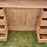 Small pharmacy or school furniture with drawers. 1920.