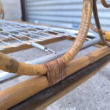 Rattan bed 1960