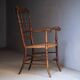 Sedia Chiavarina vintage avec accoudoirs, années 50