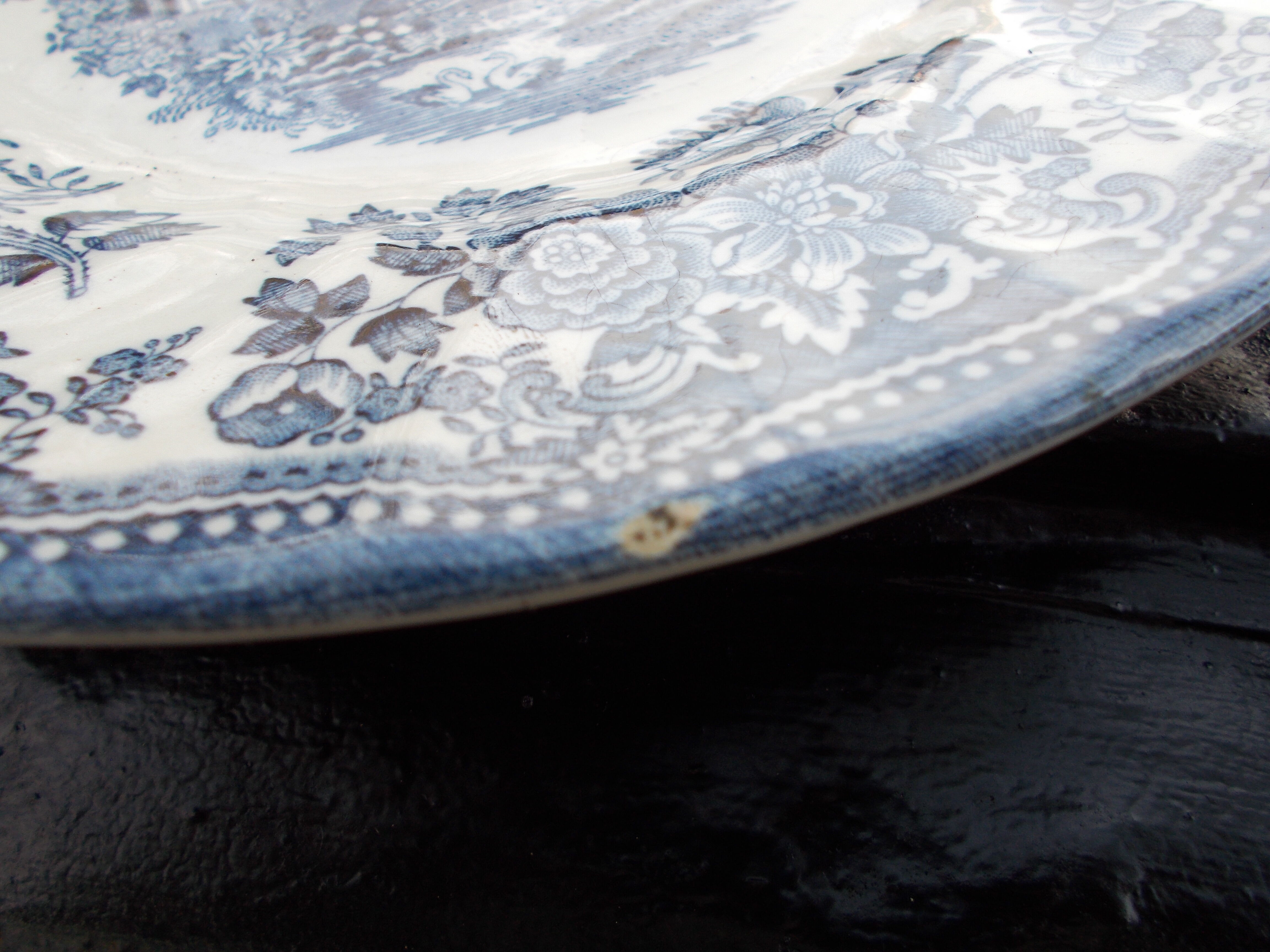 English Faience Myott Meakin vintage 10 dessert plates